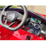 Elektrické autíčko - Mercedes GTR - nelakované - červené